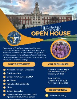 UASCH Open House Announcement